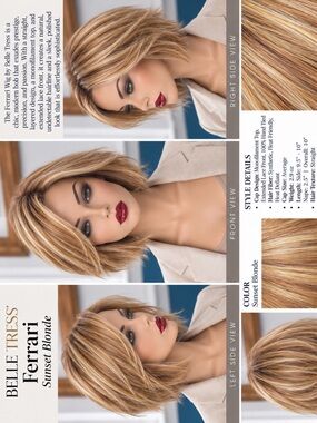 Belle Tress Ferrari Wig in Sunset Blonde
